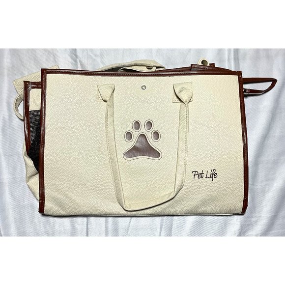 NEW - Pet Life Posh Paw Fashion Pet Carrier Purse Great for Small Pets, Dog, Cat - Picture 1 of 8